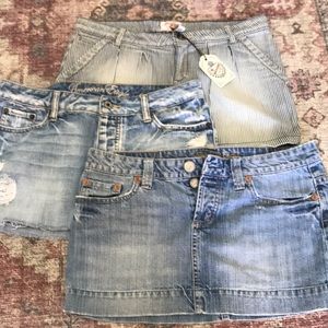 Jean Skirts size 6